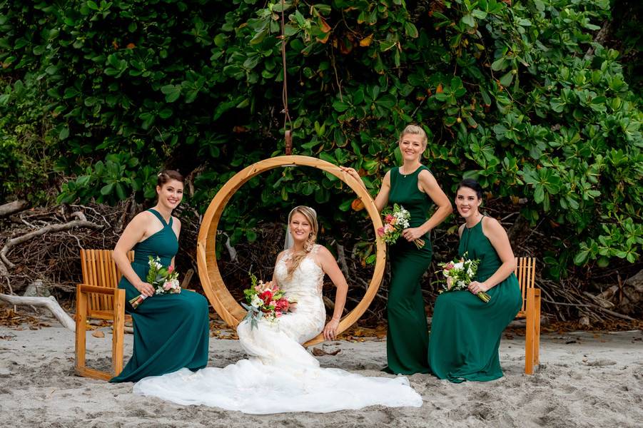 Beach Party Destination Wedding