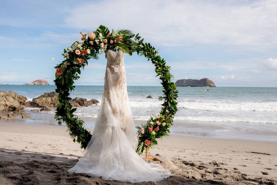 Beach Party Destination Wedding