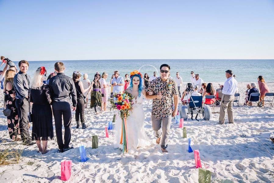Unique Day of the Dead Wedding