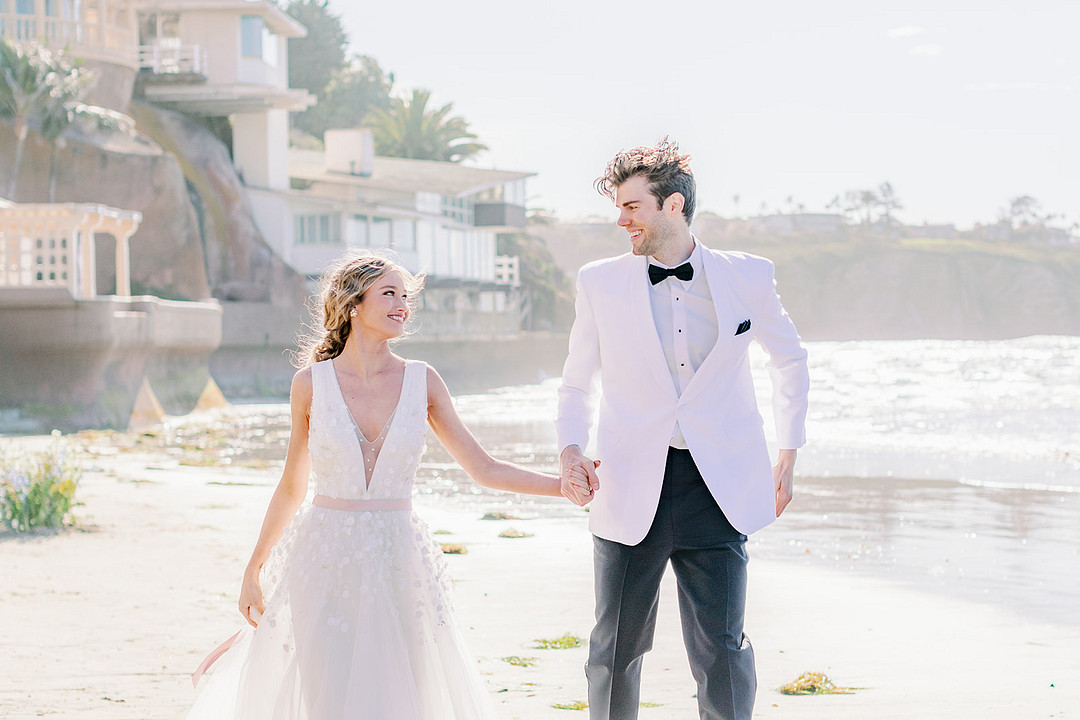 Bright Seaside Styled Wedding