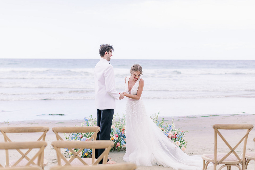 Bright Seaside Styled Wedding