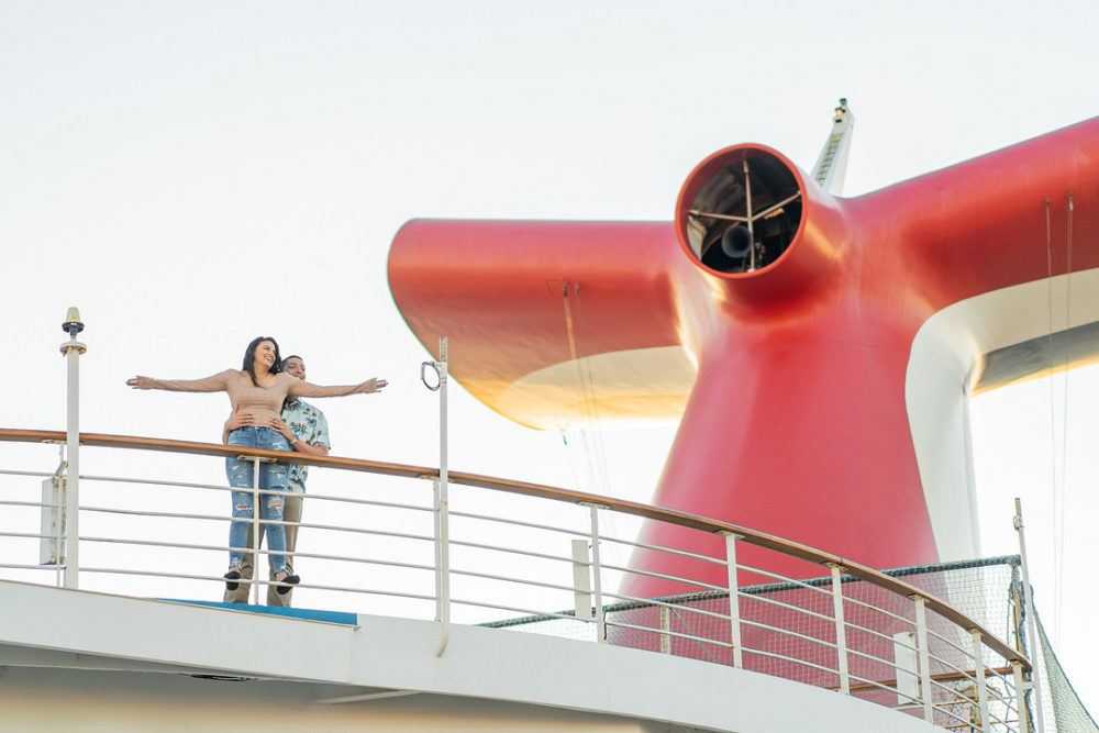 Onboard For Love: A Couples Cruise Ship Photoshoot