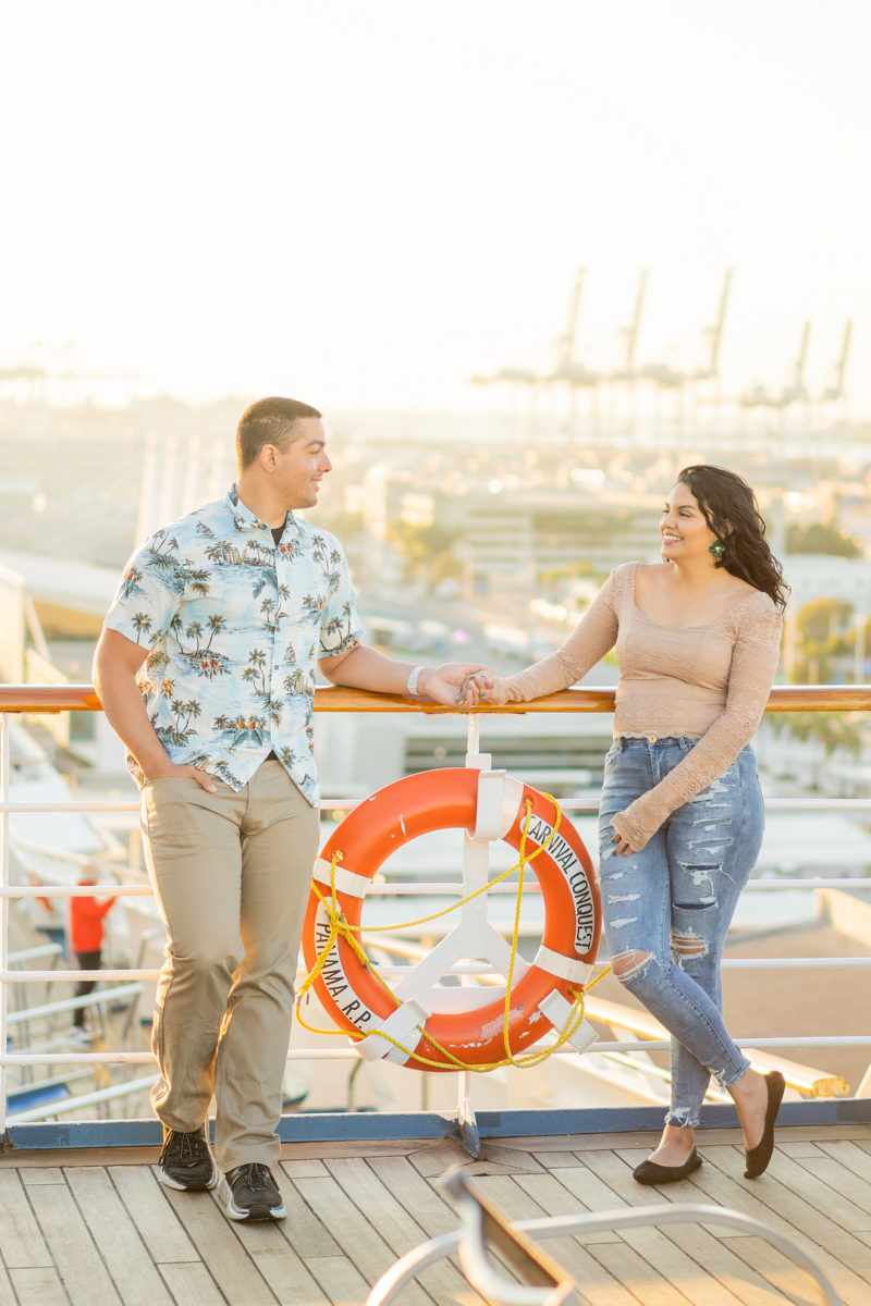 Onboard For Love: A Couples Cruise Ship Photoshoot