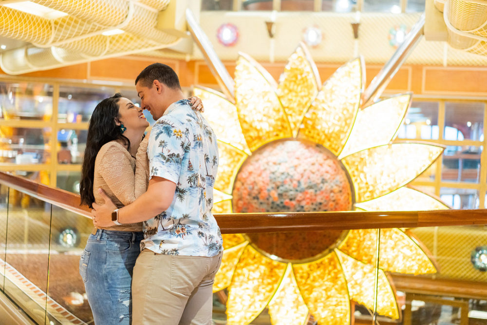 Onboard For Love: A Couples Cruise Ship Photoshoot