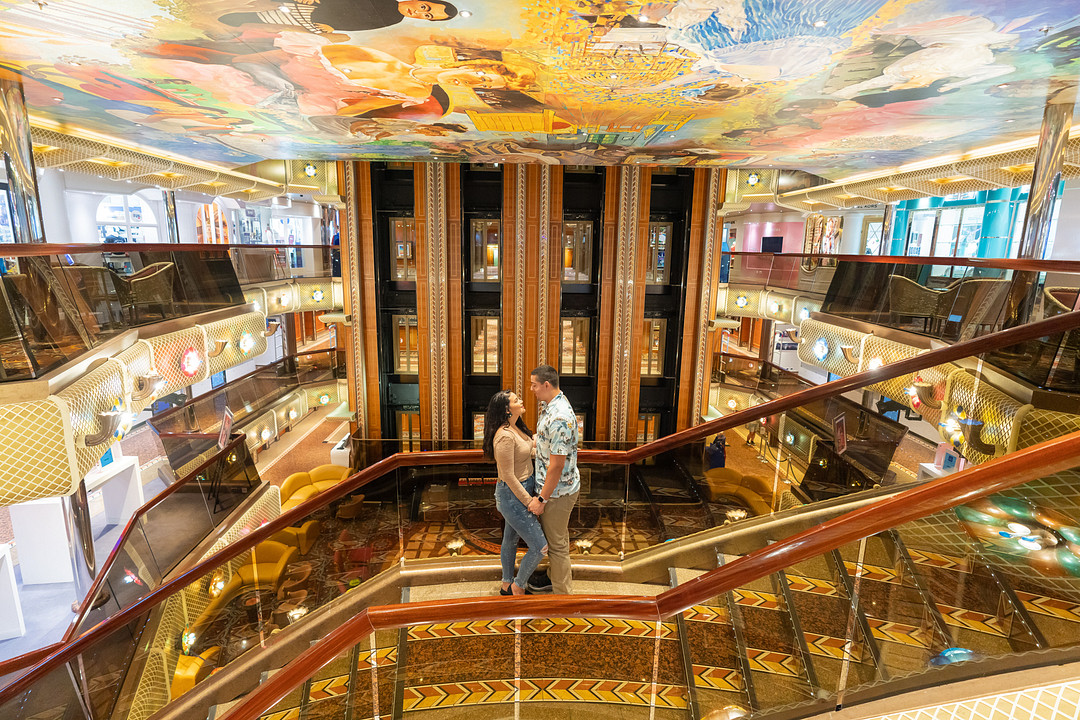 Onboard For Love: A Couple’s Cruise Ship Photoshoot