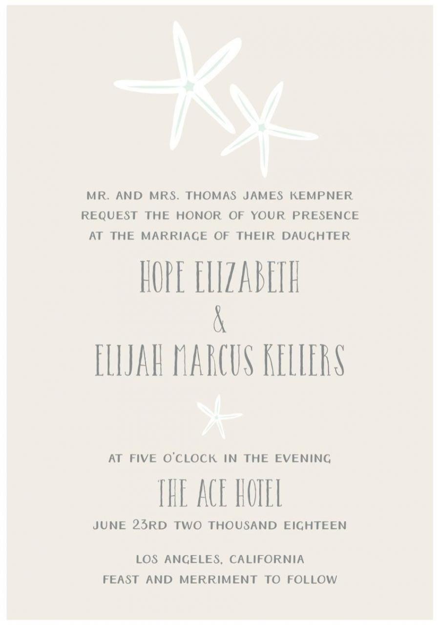 Create the Perfect Wedding Invitation Using  Starfish Themes & More