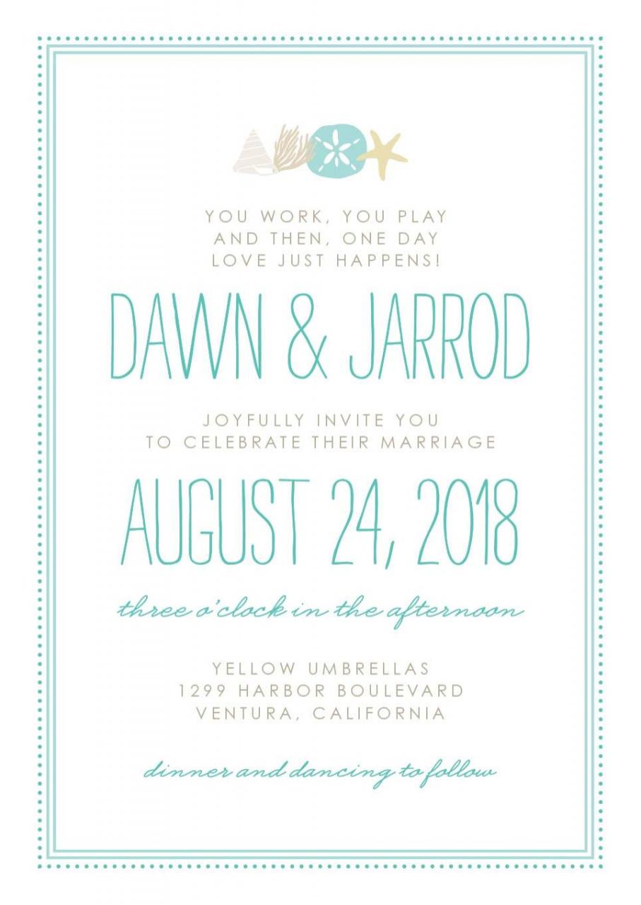 Create the Perfect Wedding Invitation Using  Starfish Themes & More