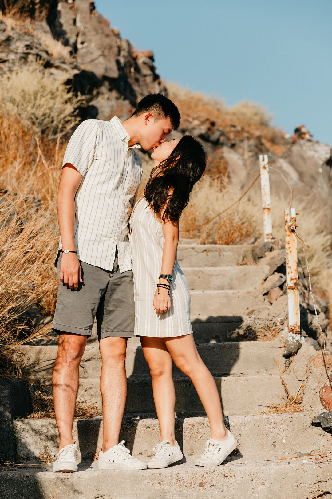 Surprise Proposal in Santorini, Greece