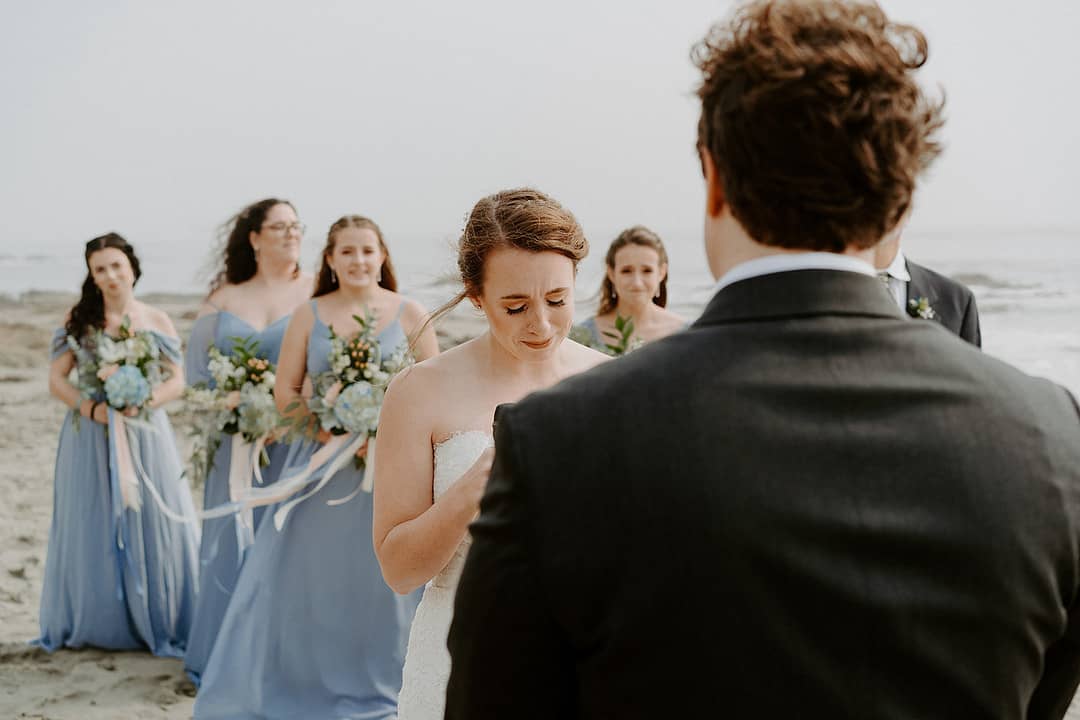 Rustic Minimalist Beach Wedding