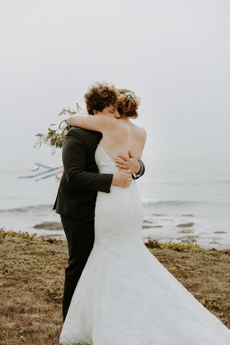 Rustic Minimalist Beach Wedding