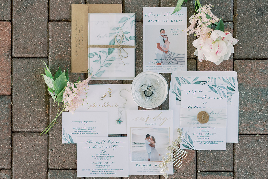 Fresh and Chic Beach Wedding in Florida