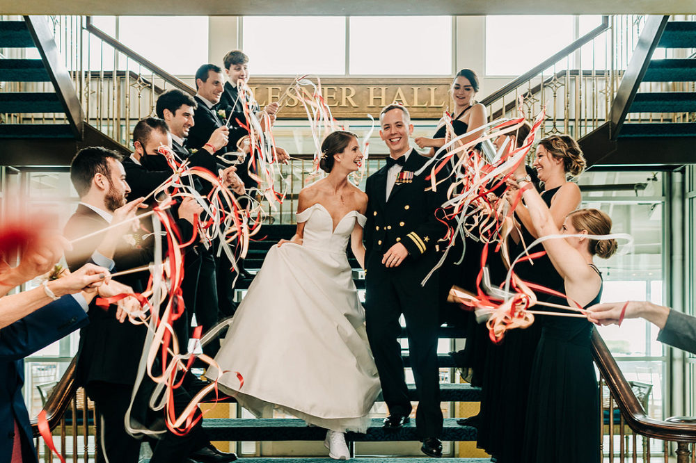 Military Wedding at Lesner Inn Catering Club