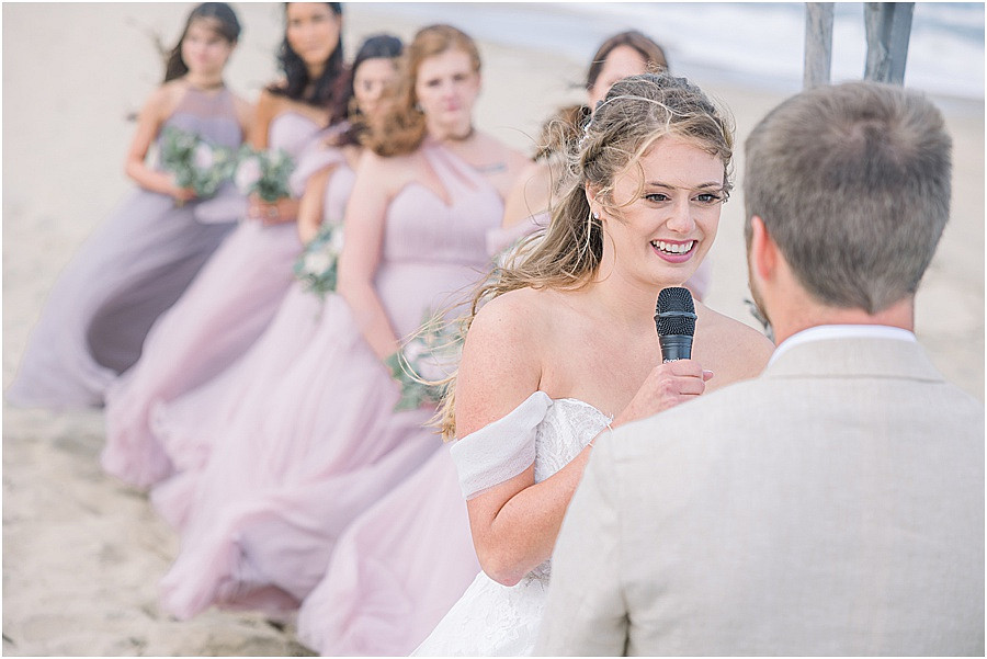 Succulent Themed Oceanside Wedding