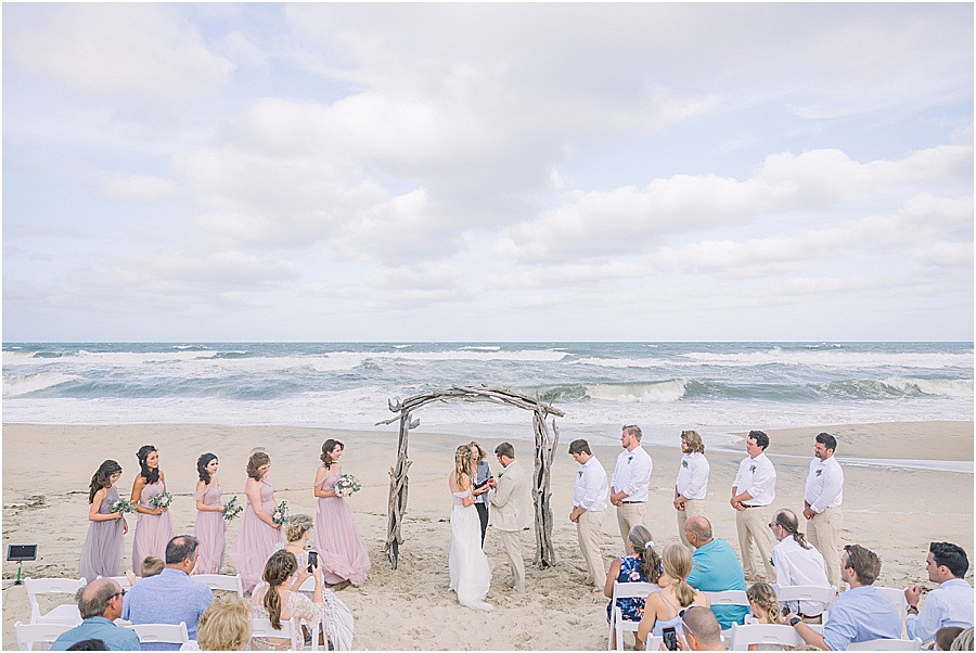 Succulent Themed Oceanside Wedding