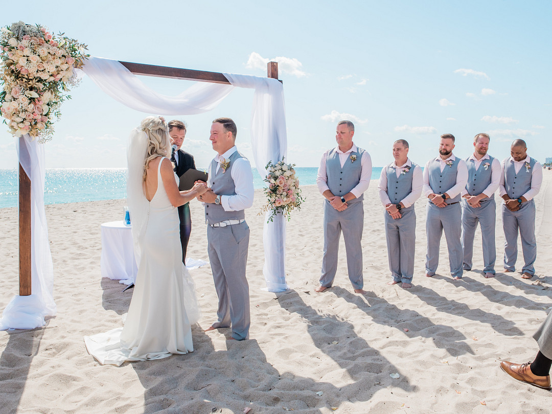 Leap Day Beach Wedding in Fort Lauderdale