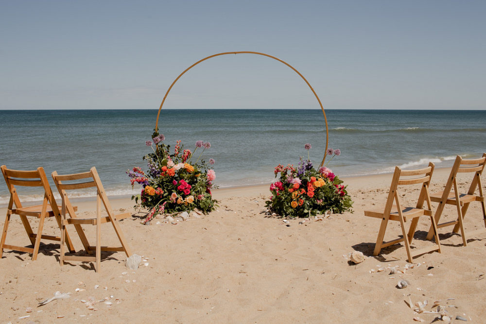 Chic Elopement In The Outer Banks