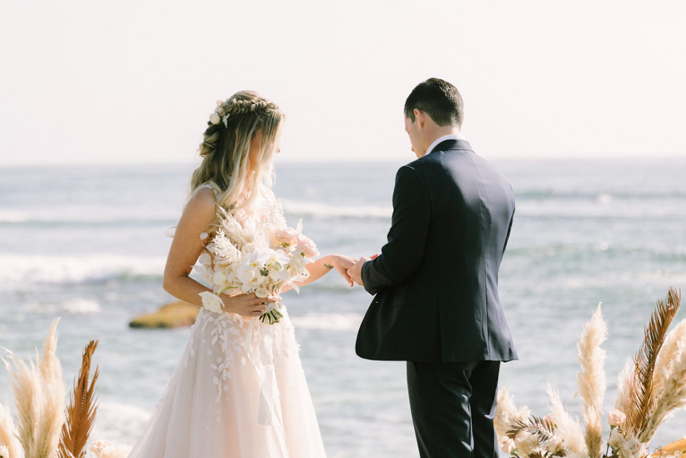 San Diego Boho Beach Elopement