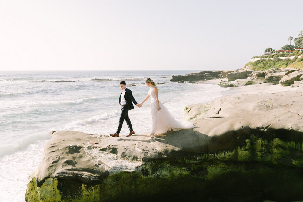 San Diego Boho Beach Elopement