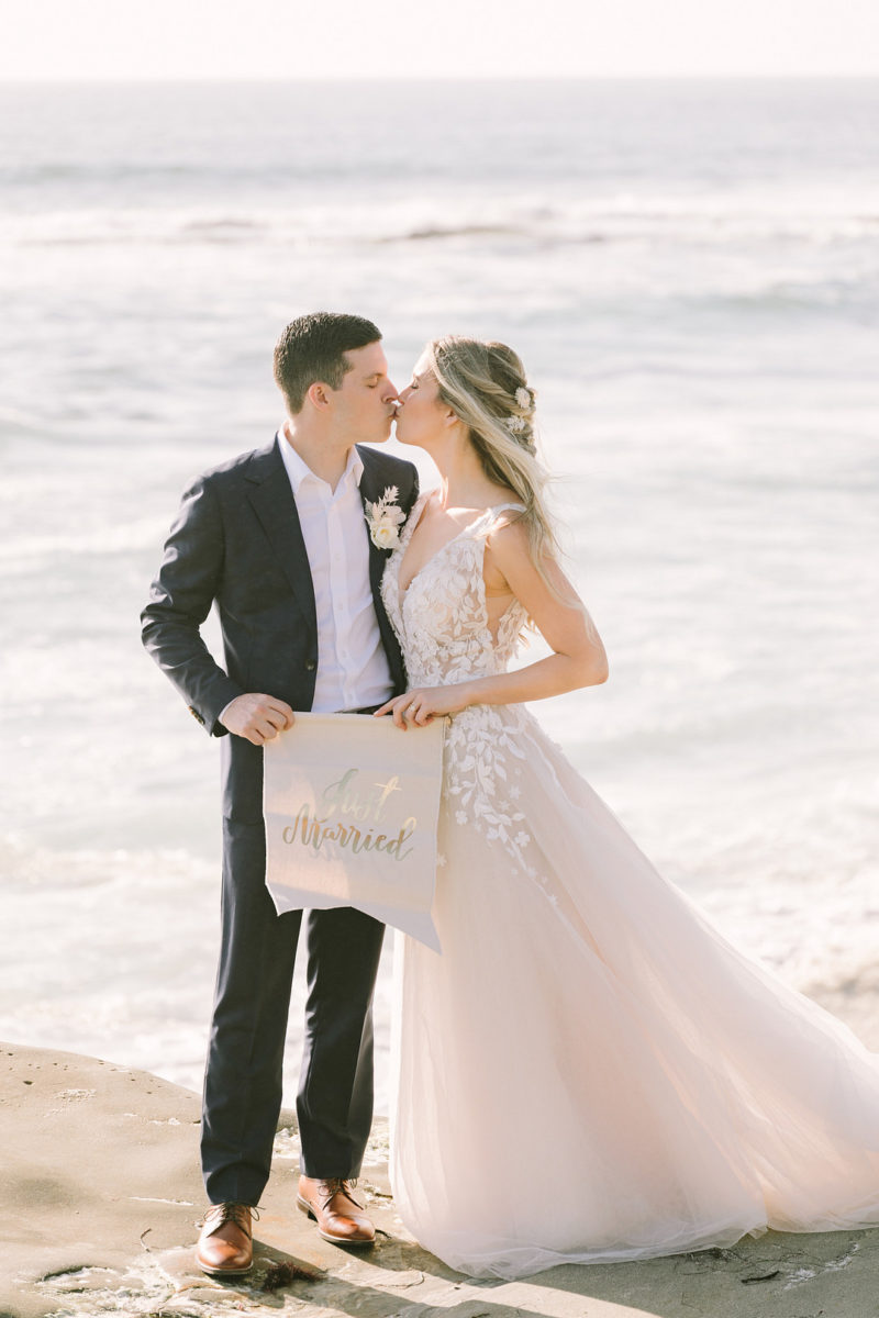 San Diego Boho Beach Elopement