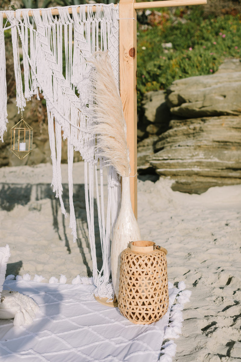 San Diego Boho Beach Elopement