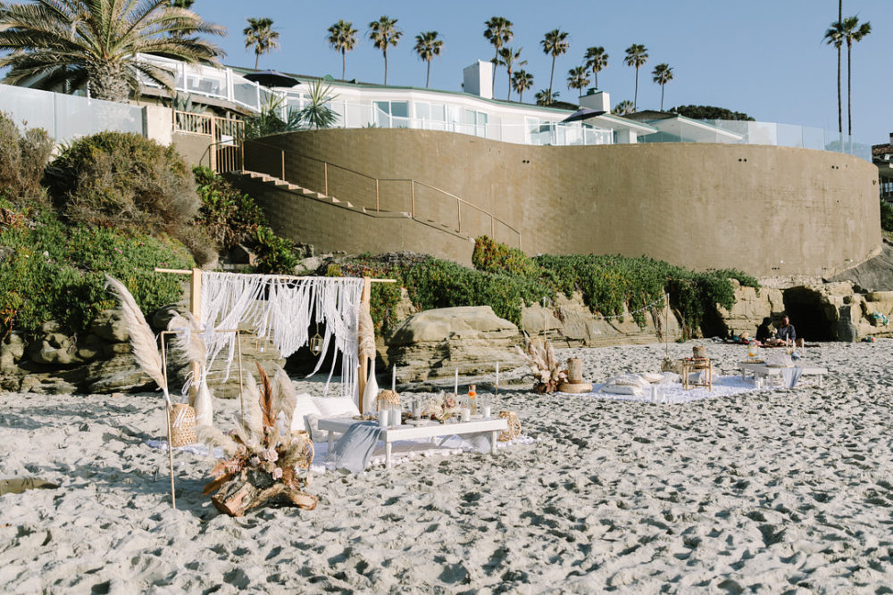 San Diego Boho Beach Elopement