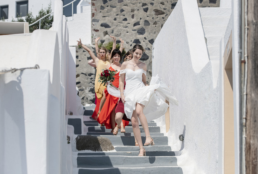 Soulful Santorini Wedding