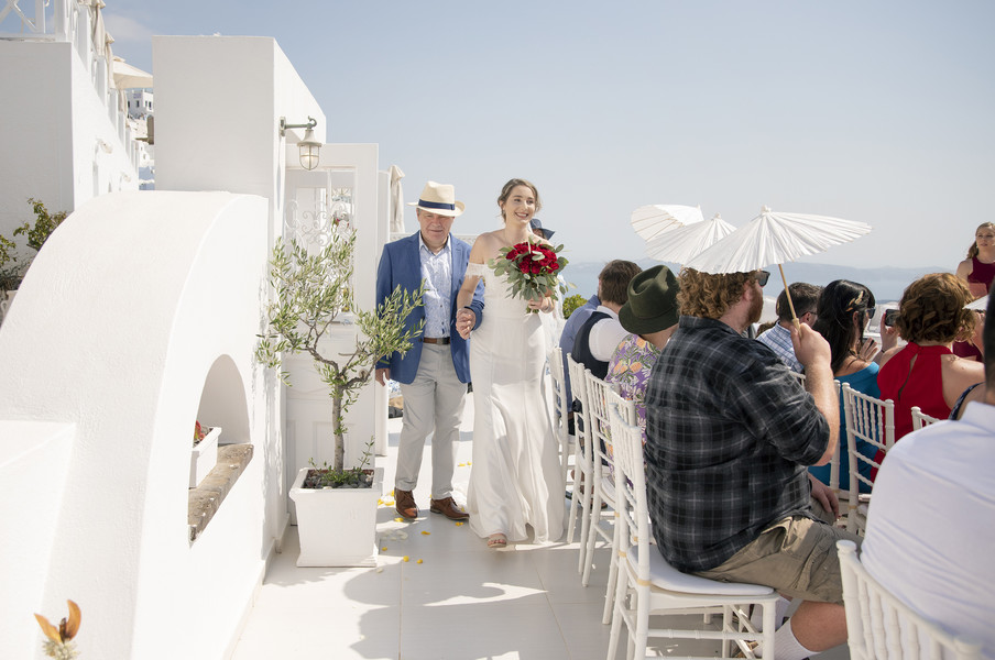 Soulful Santorini Wedding