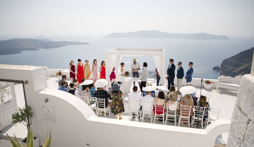 Soulful Santorini Wedding