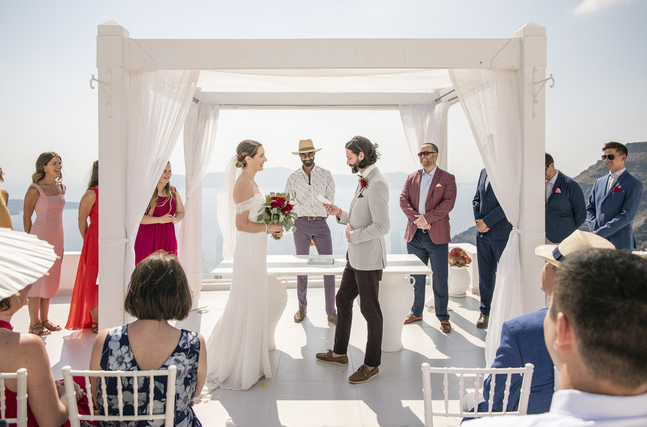 Soulful Santorini Wedding