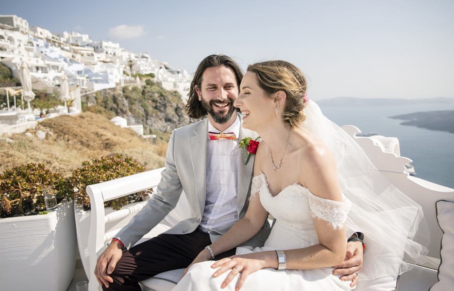 Soulful Santorini Wedding