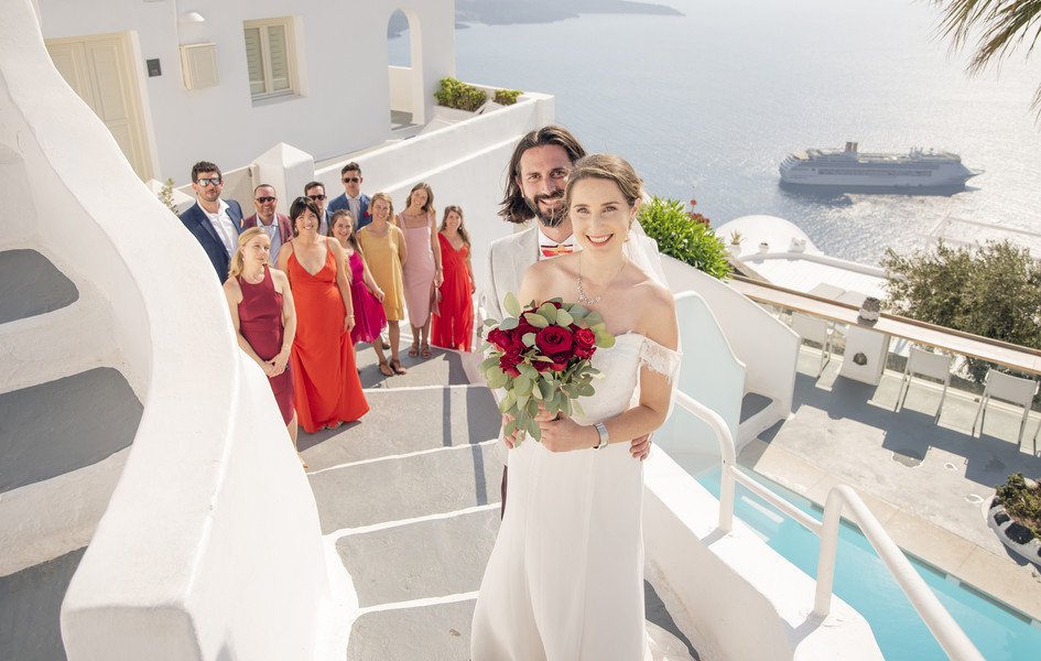 Soulful Santorini Wedding