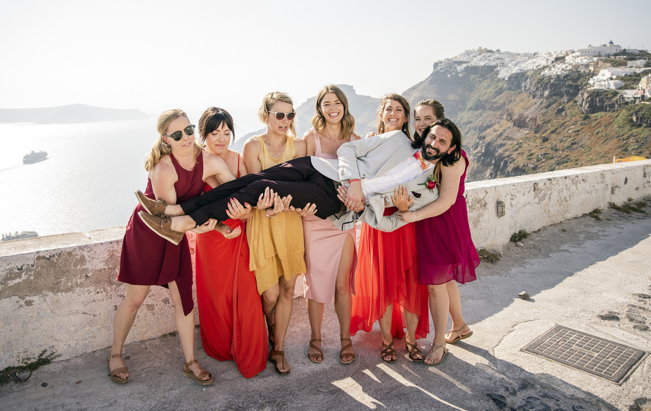 Soulful Santorini Wedding