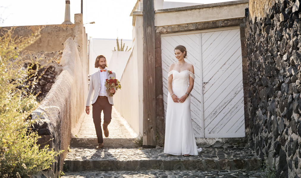 Soulful Santorini Wedding