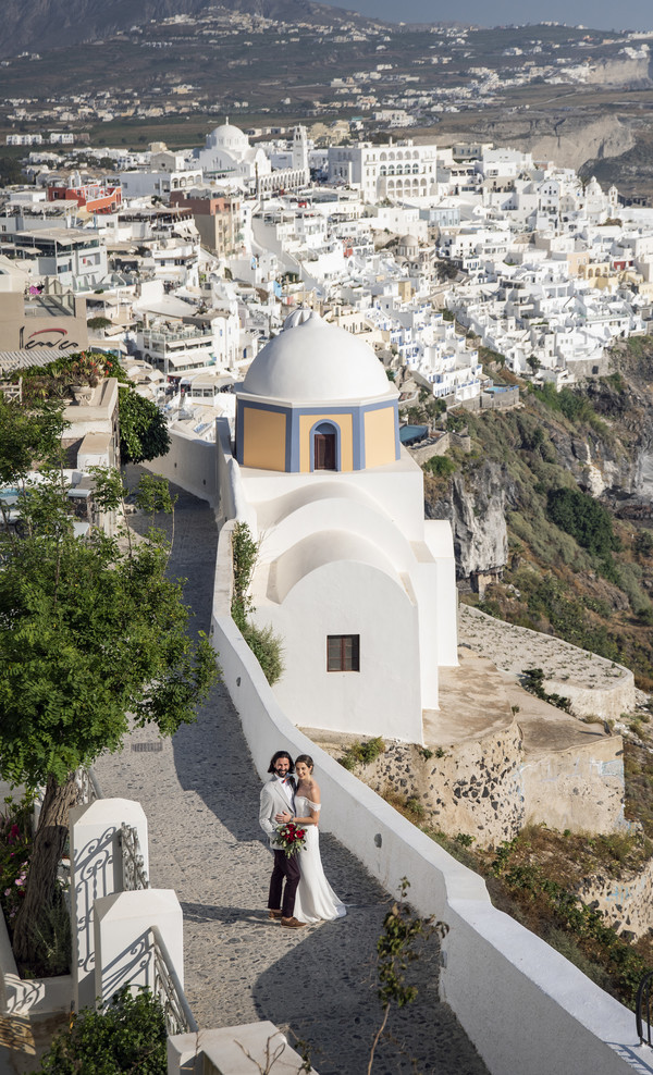 Soulful Santorini Wedding