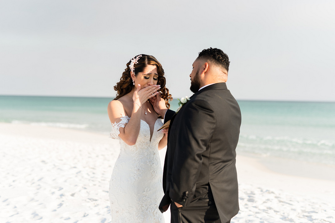 Refreshing Pink and Grey Wedding