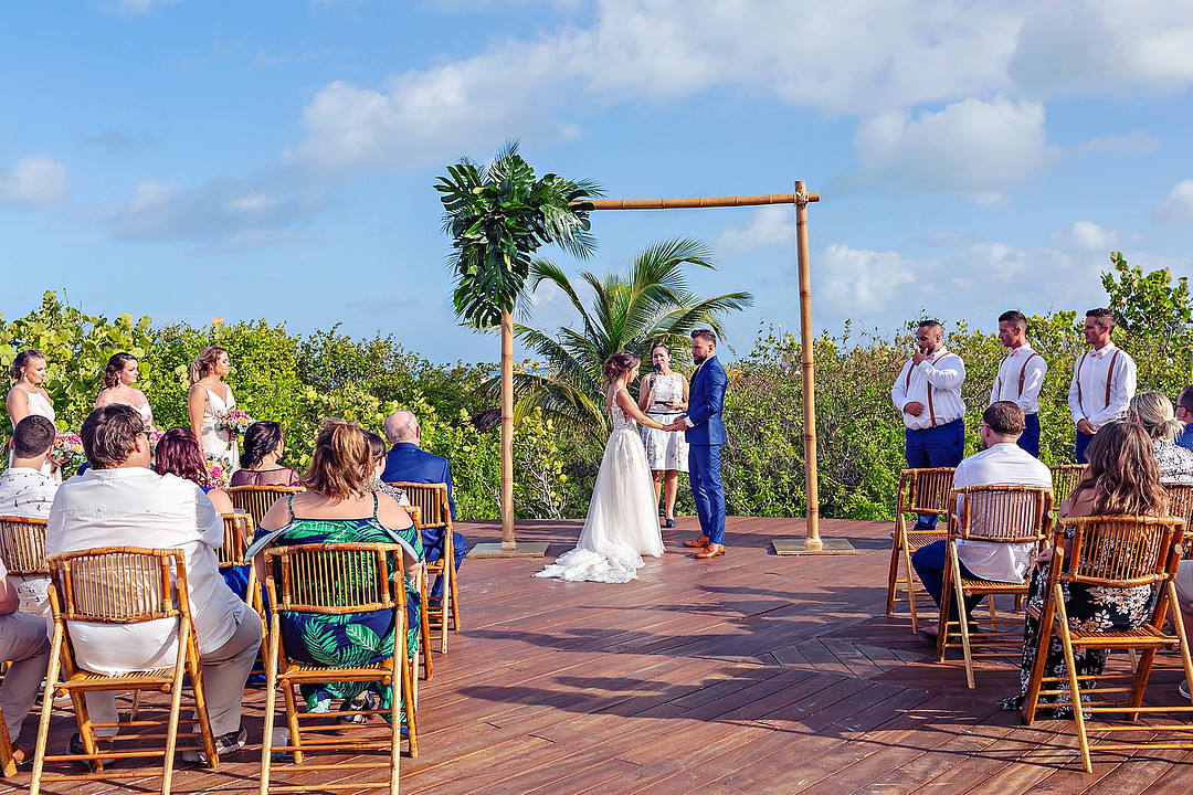 Vows Under A Rainbow: A Perfect Beach Wedding