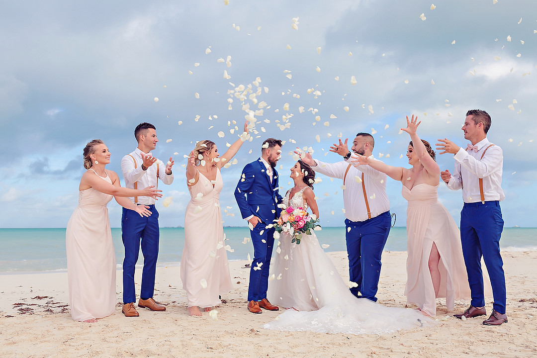 Vows Under A Rainbow: A Perfect Beach Wedding