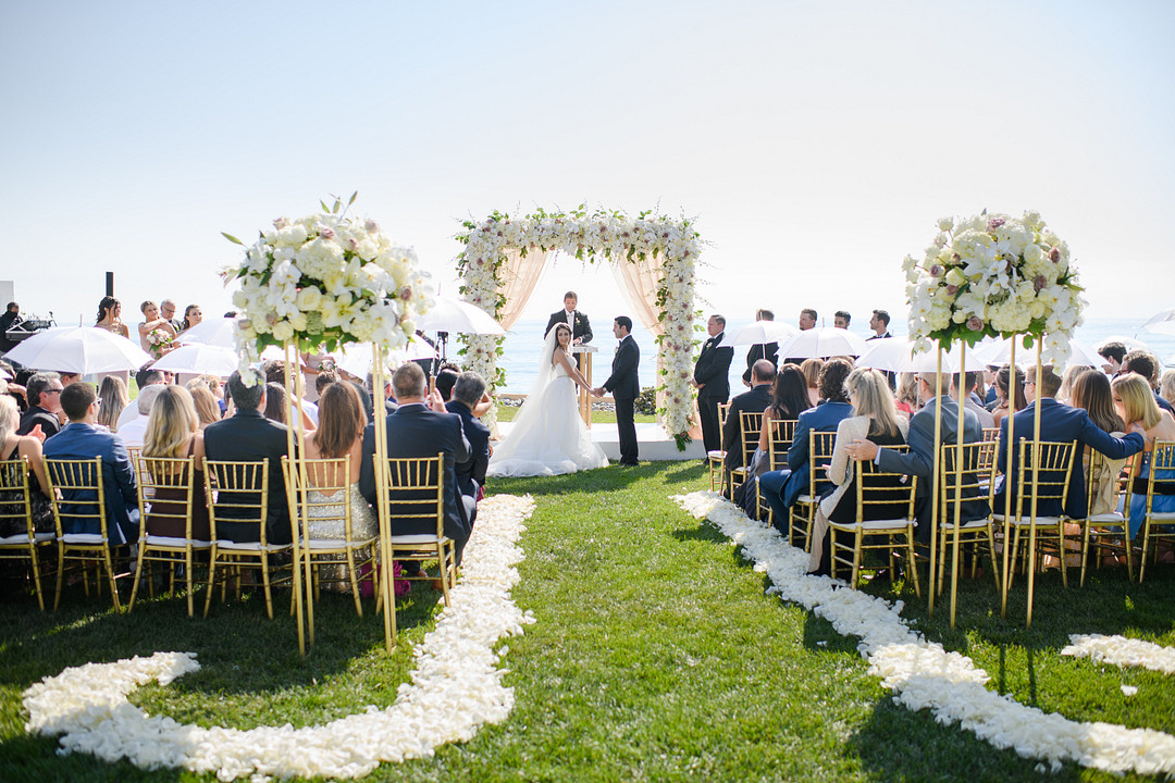 Luxurious Oceanfront Wedding