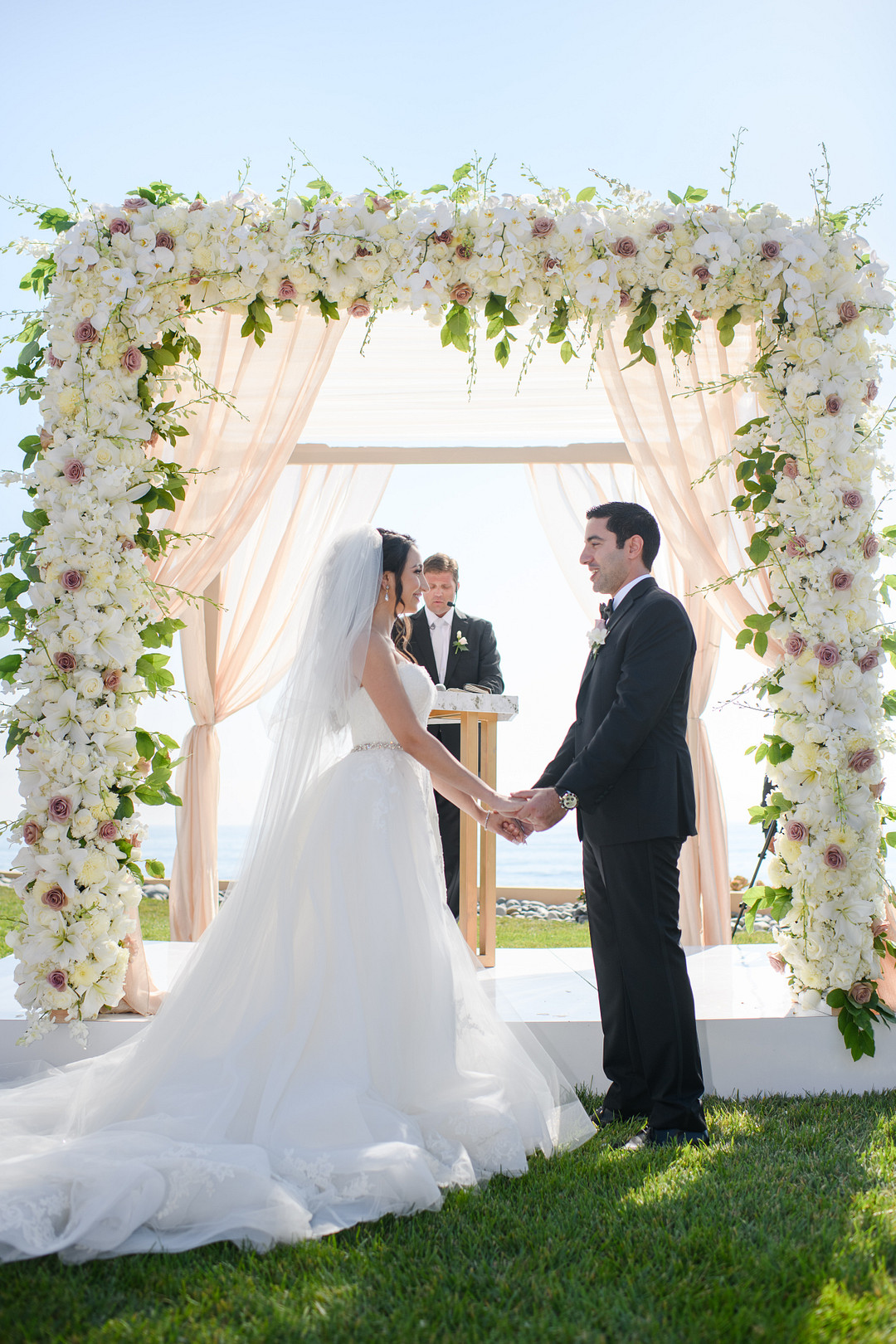 Luxurious Oceanfront Wedding