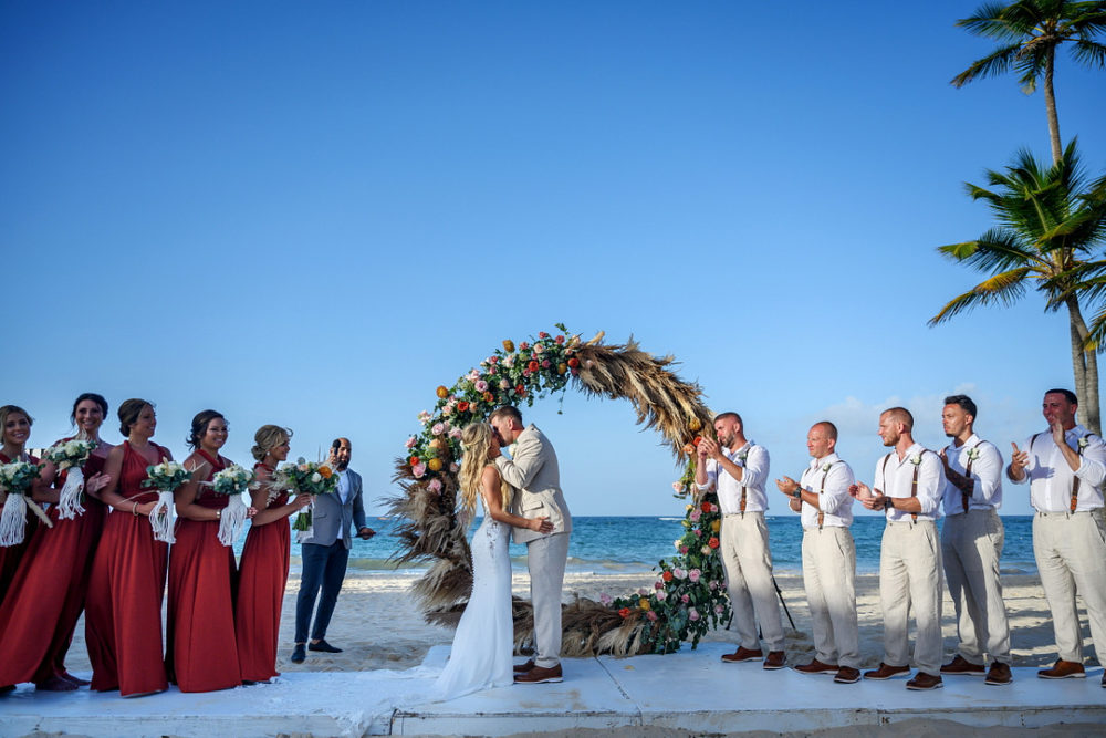 A Summer Destination Wedding at Kukua Punta Cana, Dominican Republic