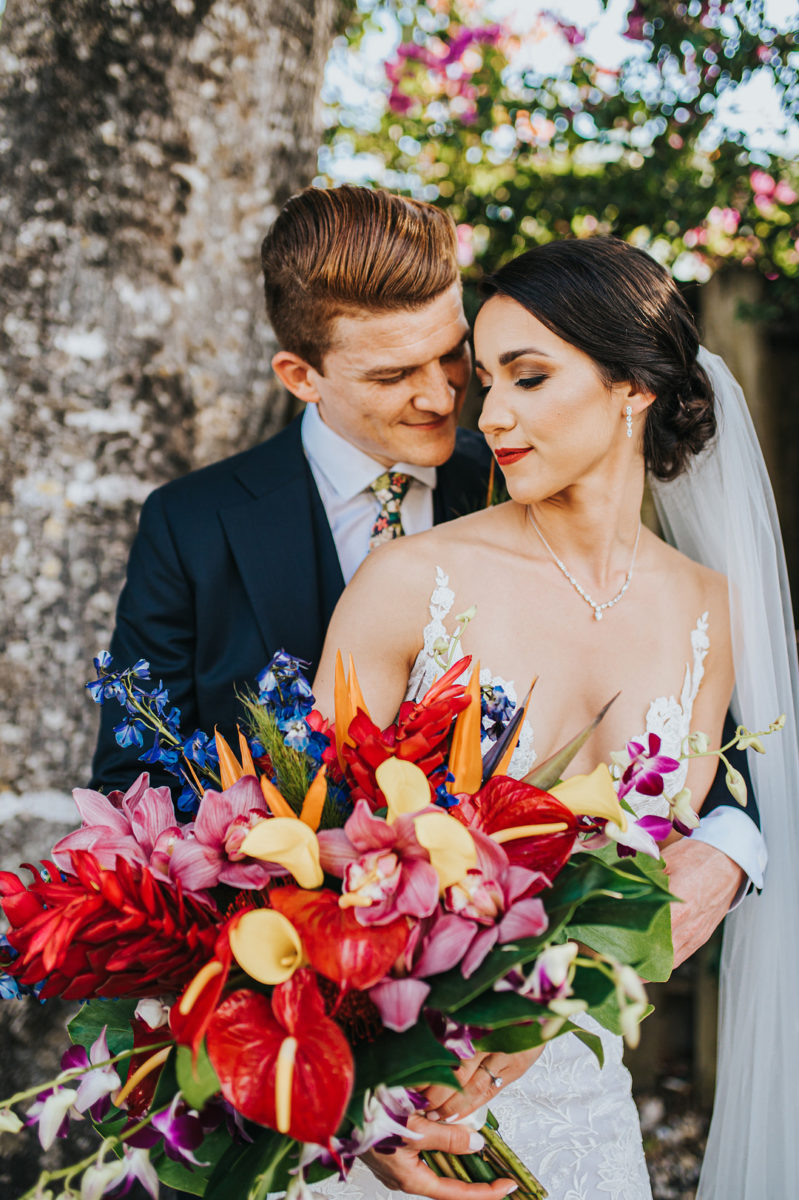 Tropical Beach Wedding