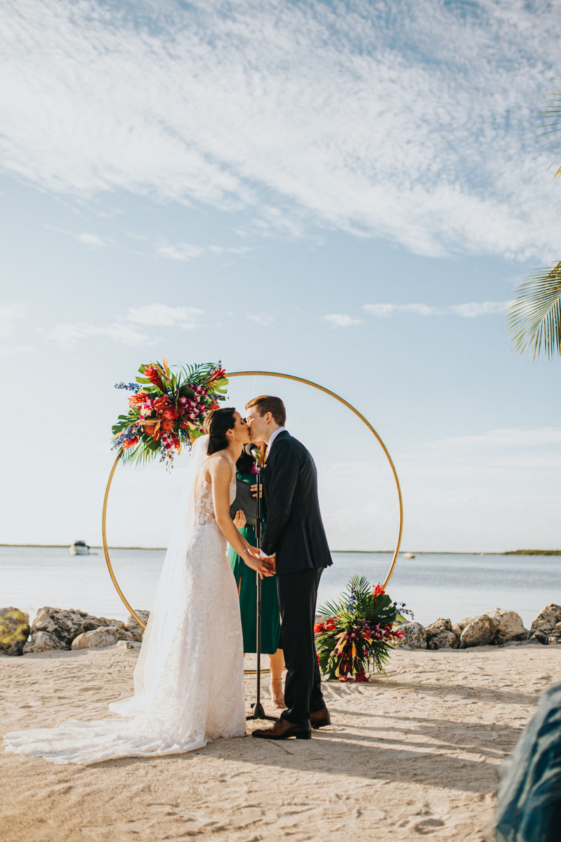 Tropical Beach Wedding