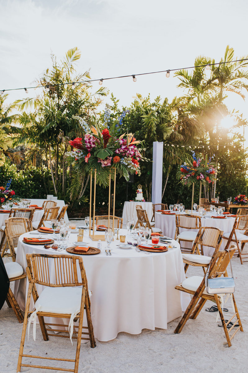 Tropical Beach Wedding