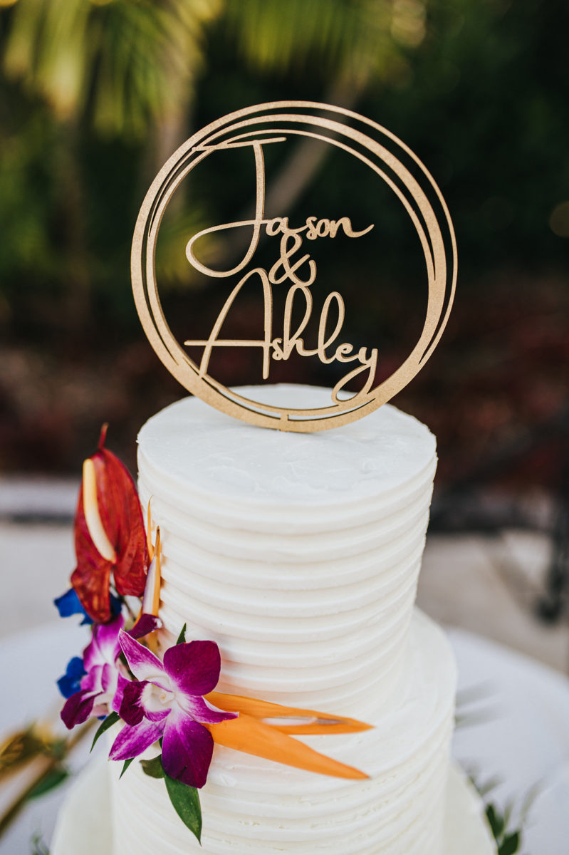 Tropical Beach Wedding