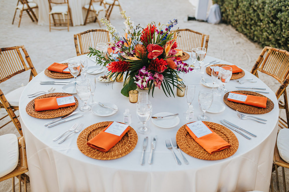 Tropical Beach Wedding