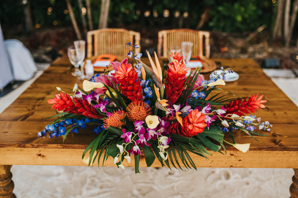 Tropical Beach Wedding