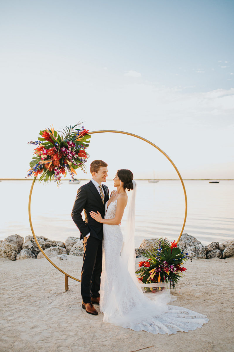 Tropical Beach Wedding