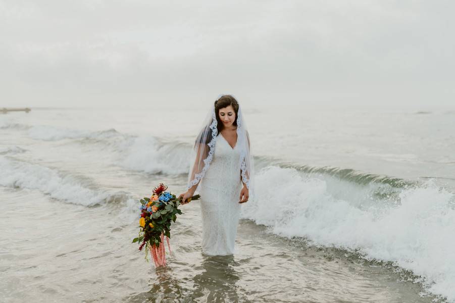 Beach Bride in Ocean City