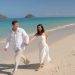 Bride and Groom on Beach